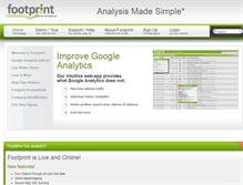 Tablet Screenshot of footprintlive.com